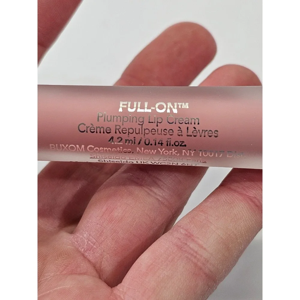 BUXOM Full-On Plumping Lip Cream‎ Pink Champagne 79091 4.2ml Full Size Gloss
